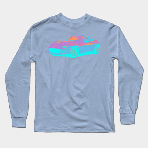 Miata MX5 IV Candy Long Sleeve T-Shirt by CharlieCreator